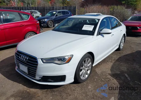 2016 Audi A6 2.0T Premium Plus z USA, uszkodzony, nr VIN WAUGFAFC3GN087388